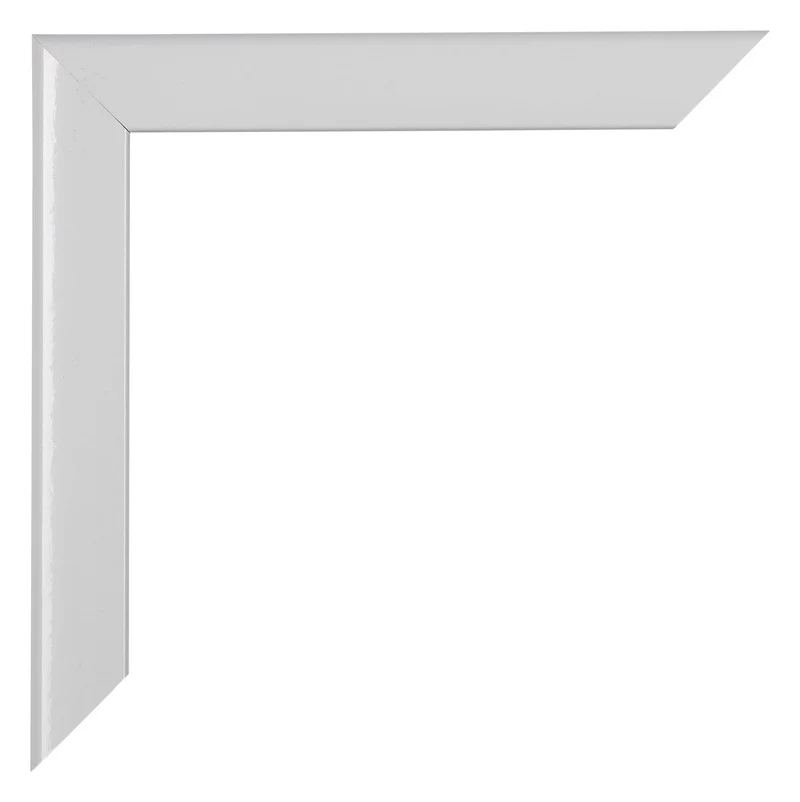 Bilderrahmen 30x42 cm - Weiß Hochglanz - MDF - Como