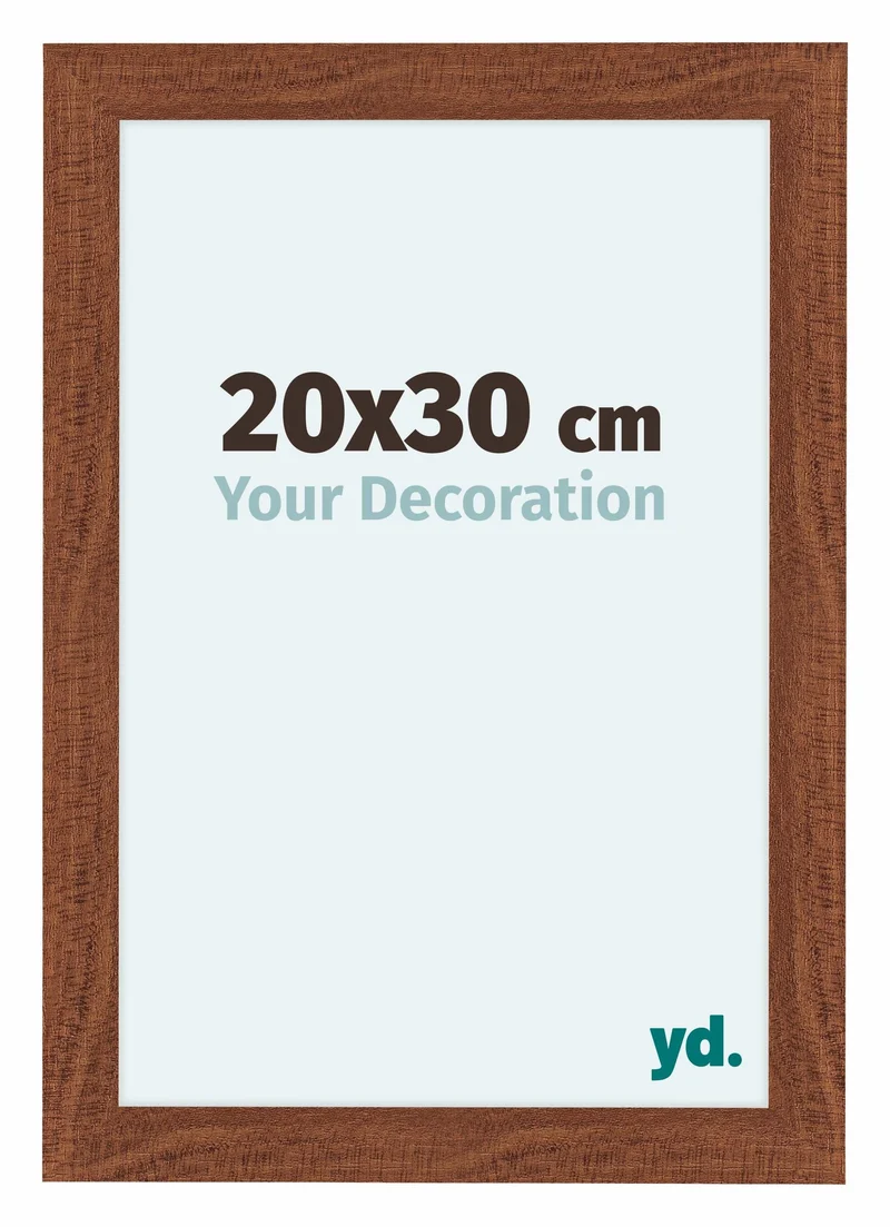 Bilderrahmen 20x30 cm - Nussbaum - MDF - Como