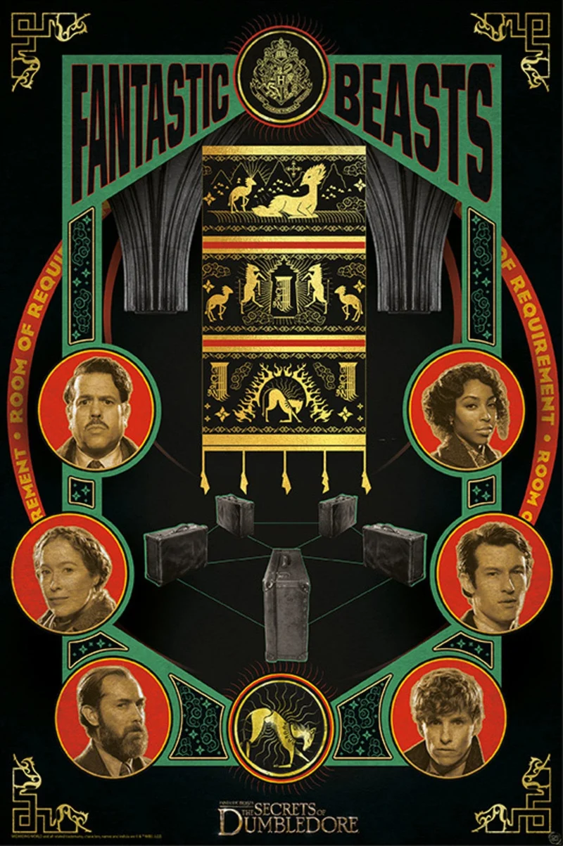 Poster Fantastic Beasts - Casting 61x91,5cm