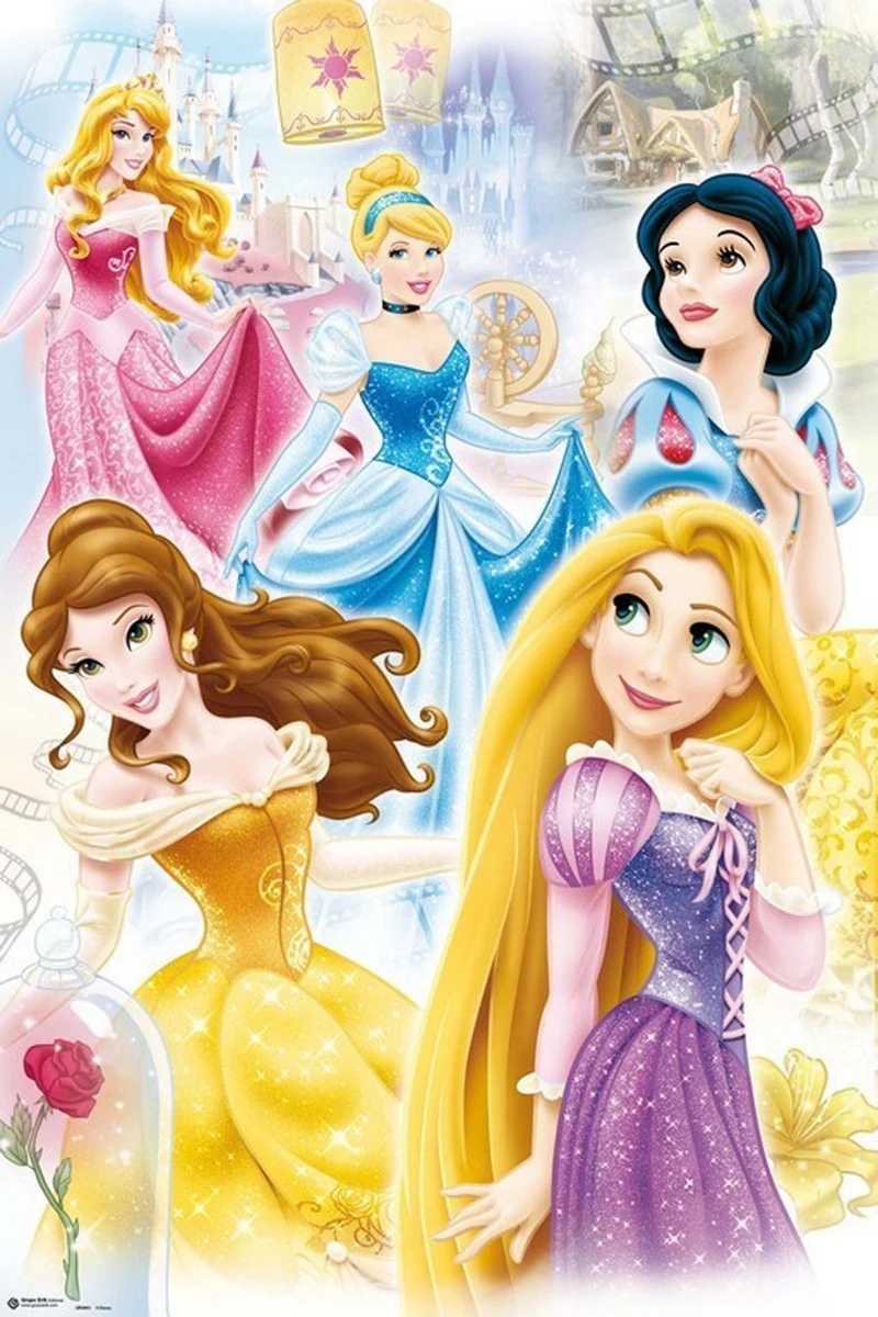 Poster Disney - Princess Group 61x91,5cm