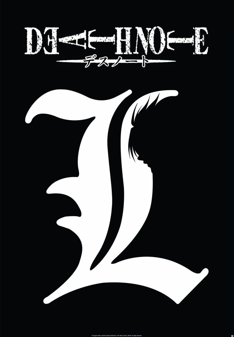 Poster Death Note - L Symbol 61x91,5cm