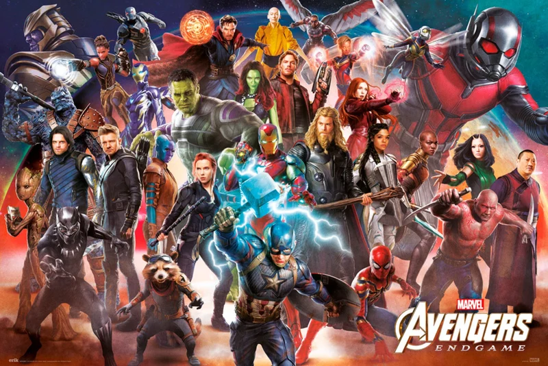 Poster Marvel - Avengers - Endgame Line Up 91,5x61cm