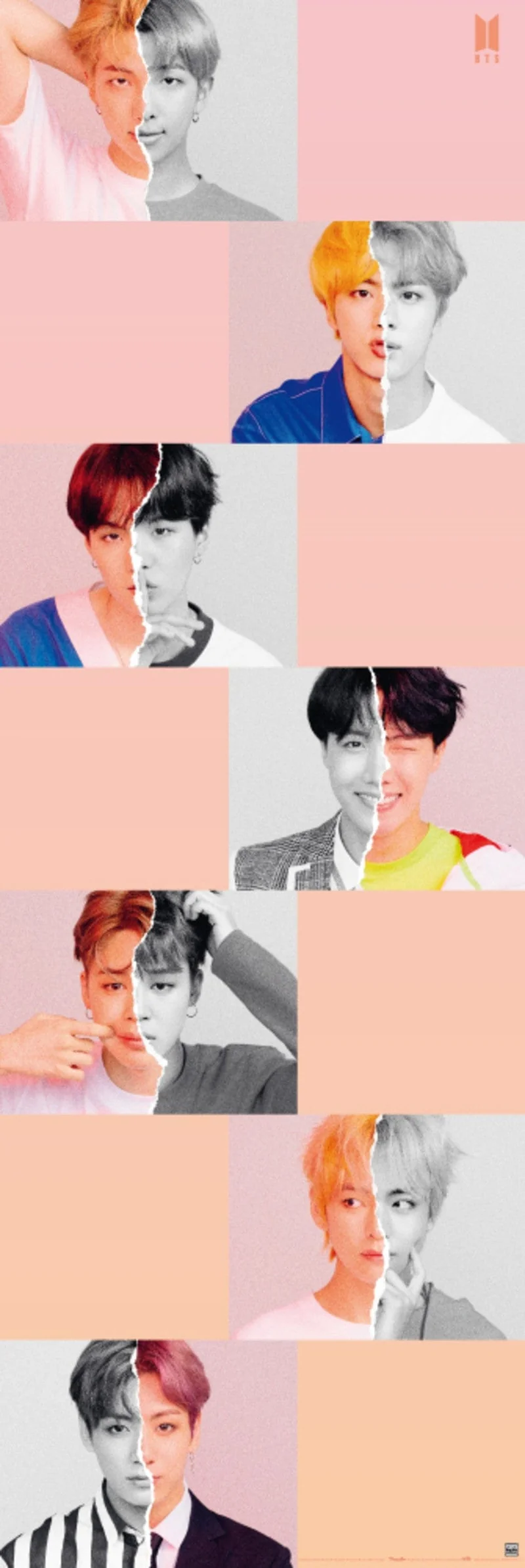 Poster BTS - Selfie 53x158cm