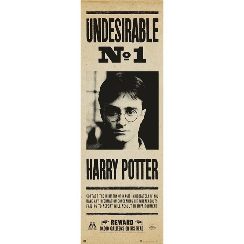 Poster Harry Potter - Undesirable nr 1 53x158cm