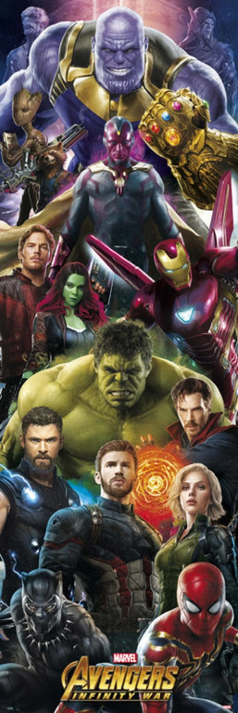 Poster Marvel - Avengers - Infinity War 53x158cm