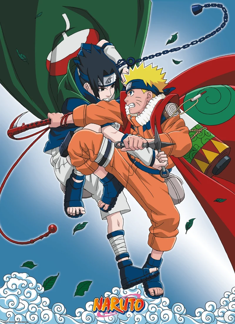 Poster Naruto - Naruto Sasuke 38x52cm