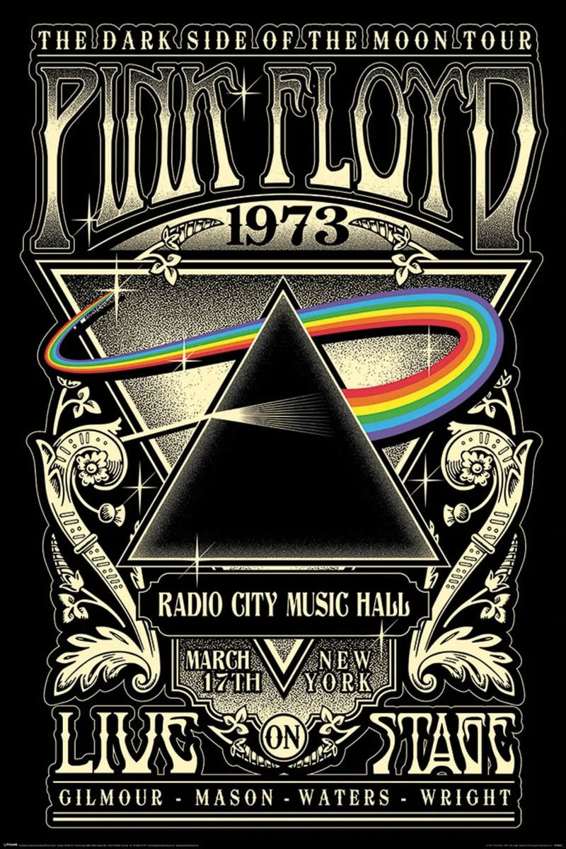 Poster Pink Floyd - 1973 61x91,5cm