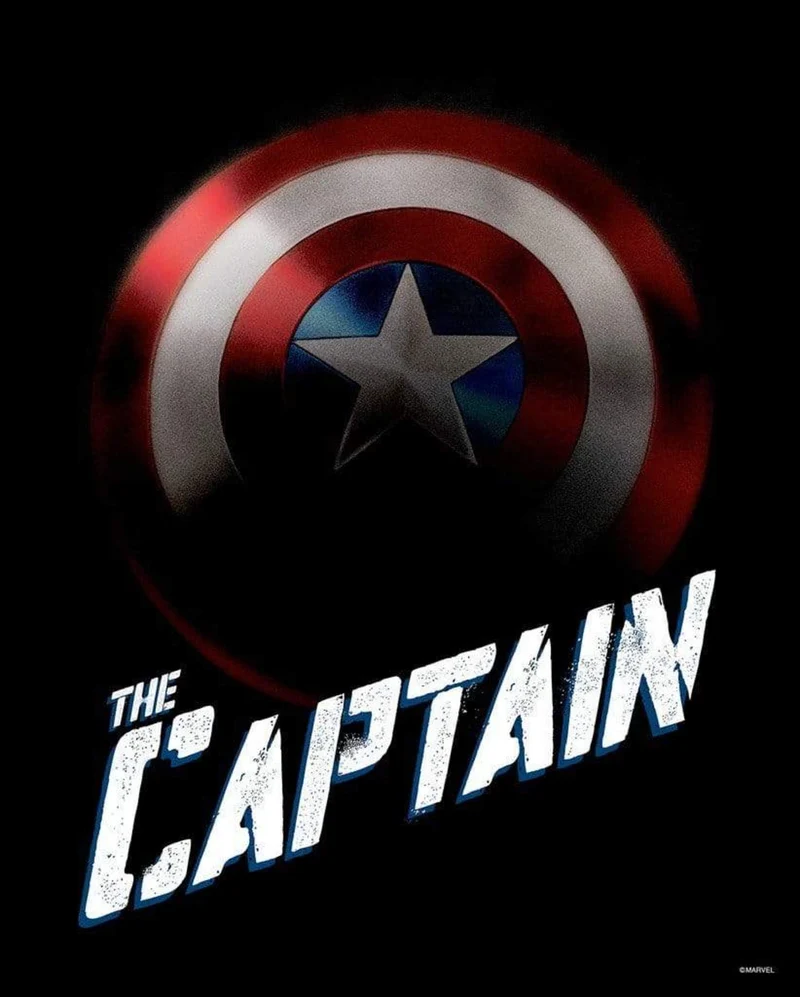 Kunstdruck Avengers - The Captain 40x50cm