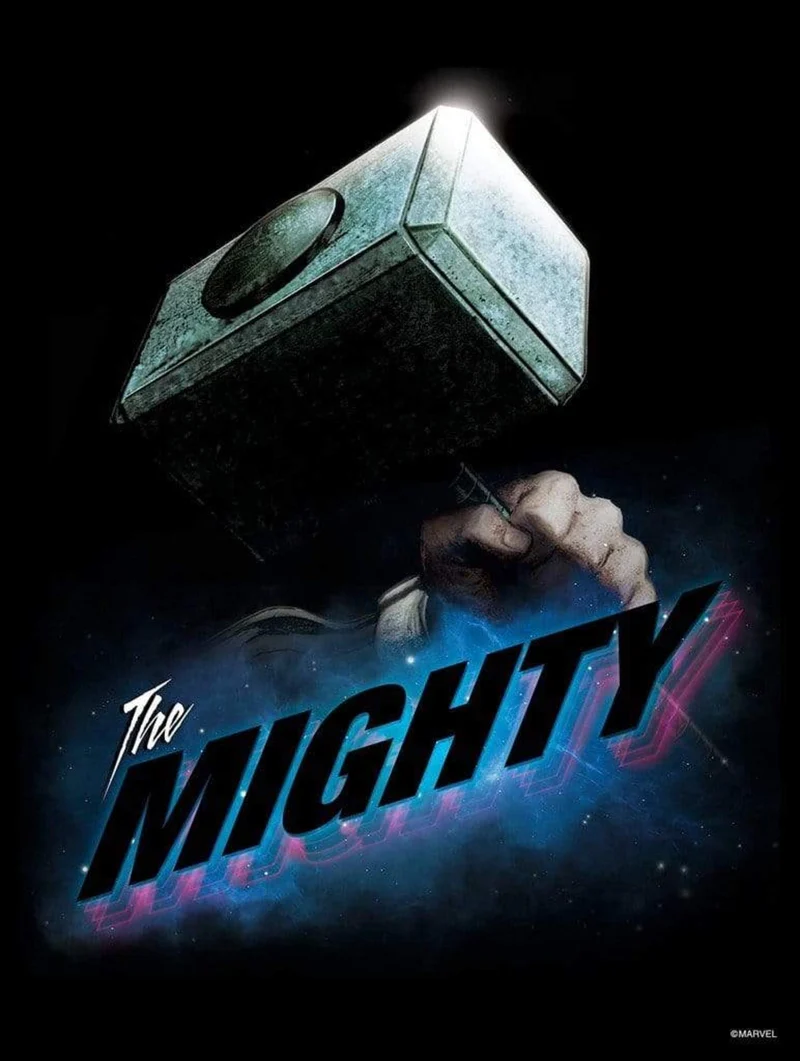 Kunstdruck Avengers - The Mighty 30x40cm