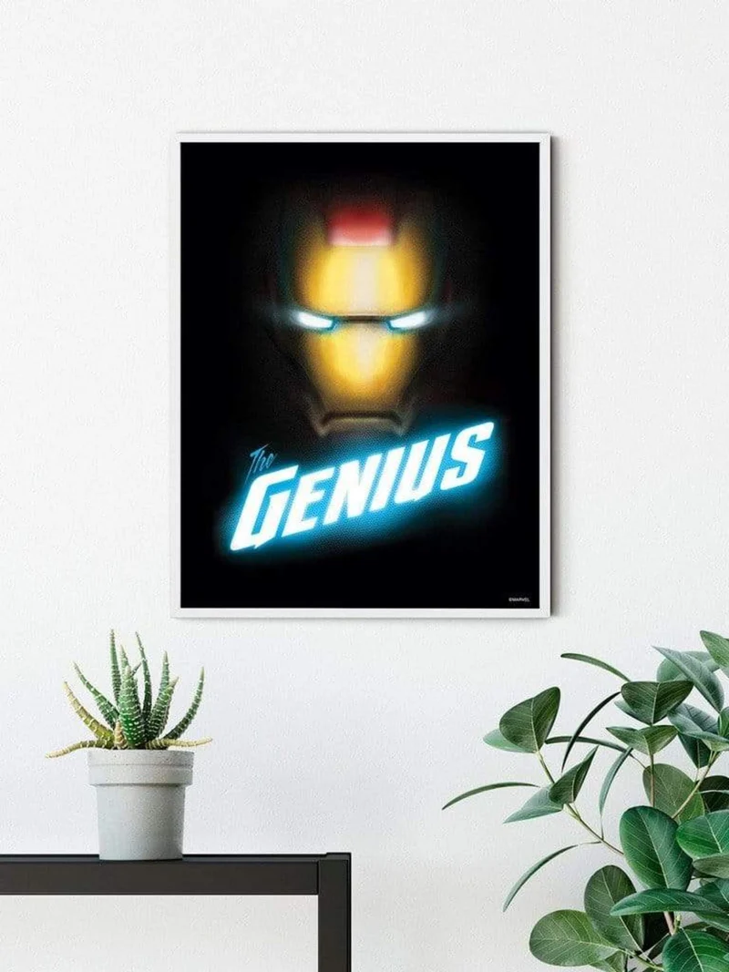 Kunstdruck Avengers - The Genius 50x70cm