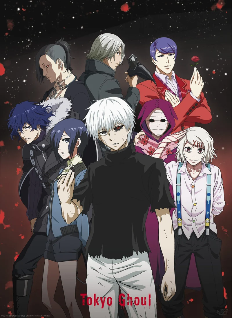 Poster Tokyo Ghoul - Group 38x52cm