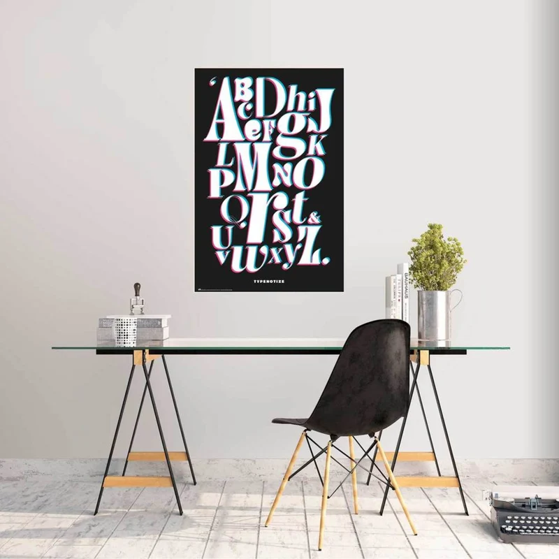 Poster Typenotize 61x91,5cm