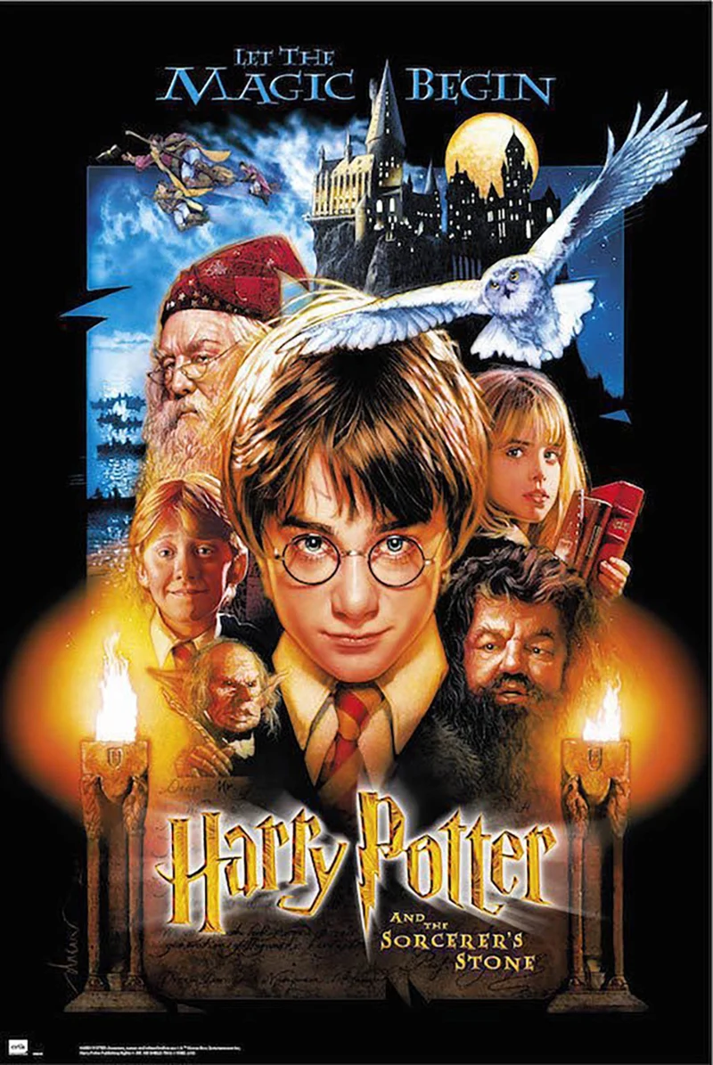 Poster Harry Potter - and the Sorcerers Stone 61x91,5cm