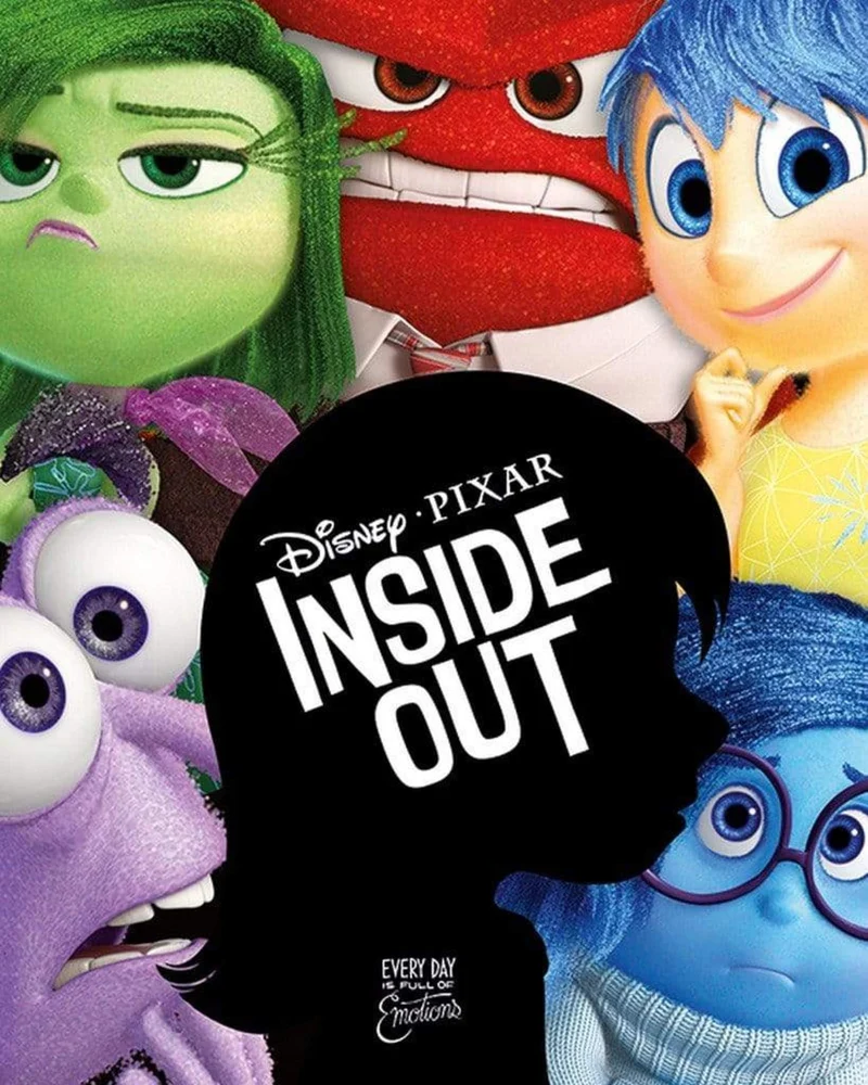 Poster Inside Out - Silhouette 40x50cm