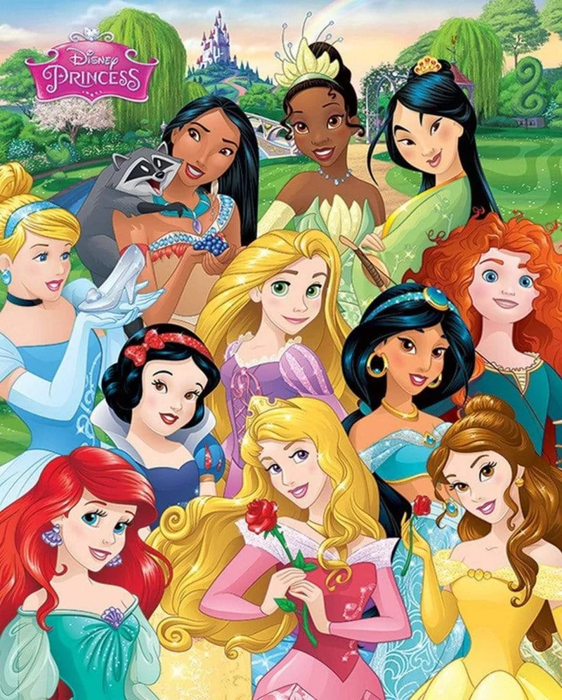 Poster Disney - Princess I Am a Princess 40x50cm