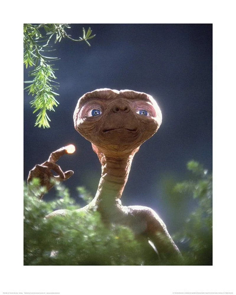 Kunstdruck E.T. - Glowing 40x50cm
