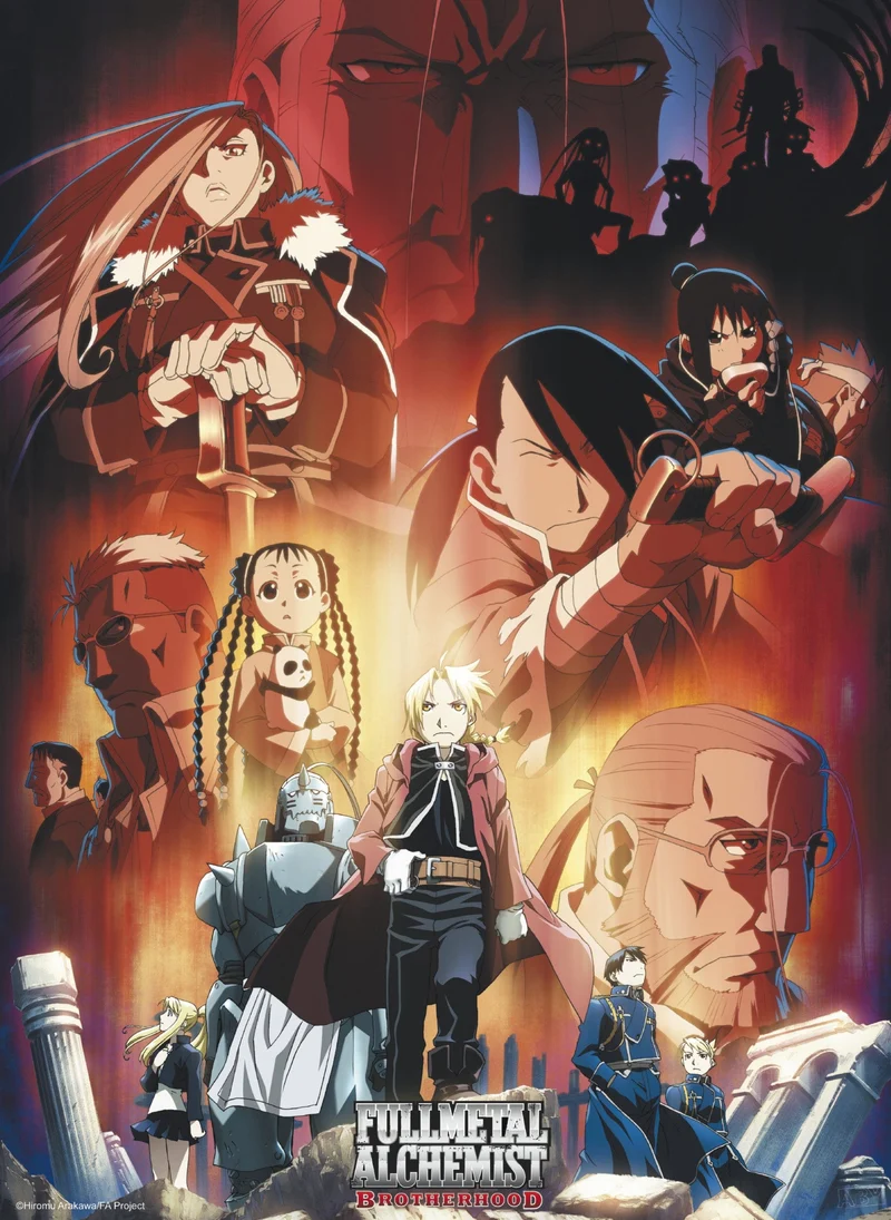 Poster Fullmetal Alchemist - Group 38x52cm