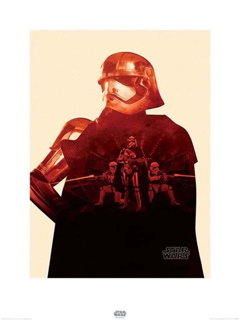 Kunstdruck Star Wars - Episode VII Captain Phasma Tri 60x80cm
