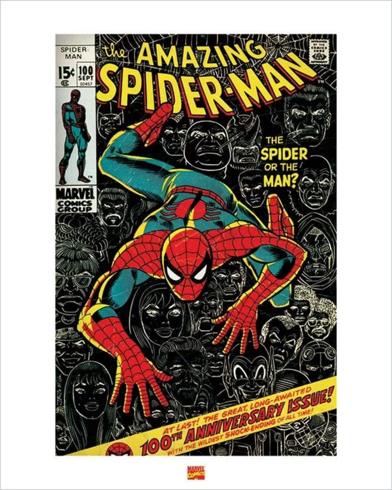 Kunstdruck Spider-Man 40x50cm