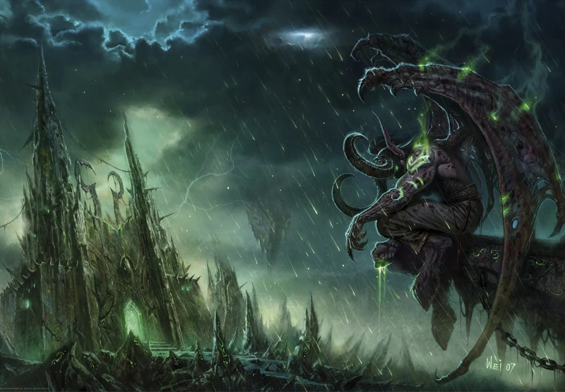 Poster World of Warcraft Illidan Stormrage 91,5x61cm