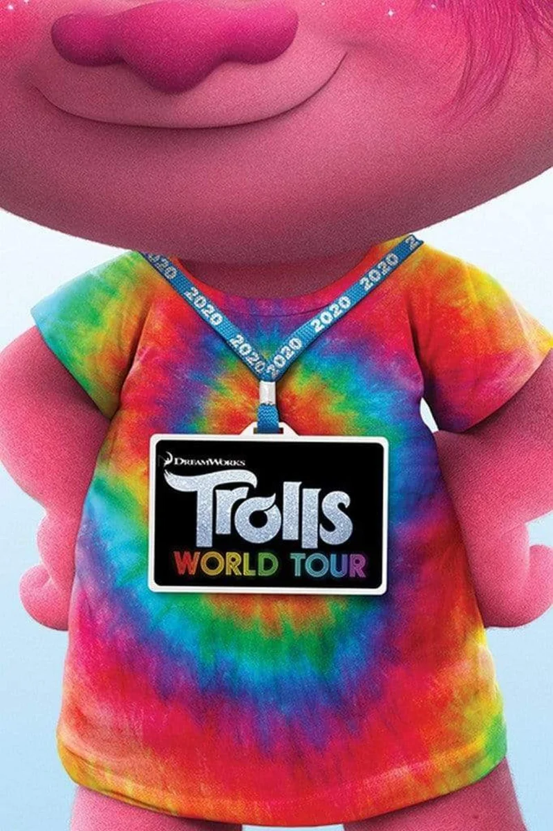 Poster Trolls - World Tour Backstage Pass 61x91,5cm