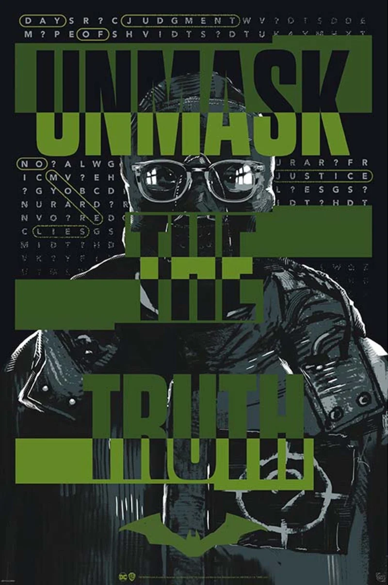 Poster DC Comics - The Batman - Riddler 61x91,5cm