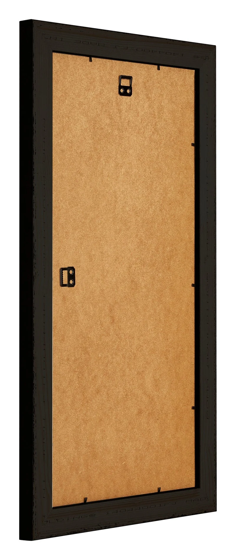 Bilderrahmen 45x80 cm - Schwarz Silber Poliert - Holz - Birmingham