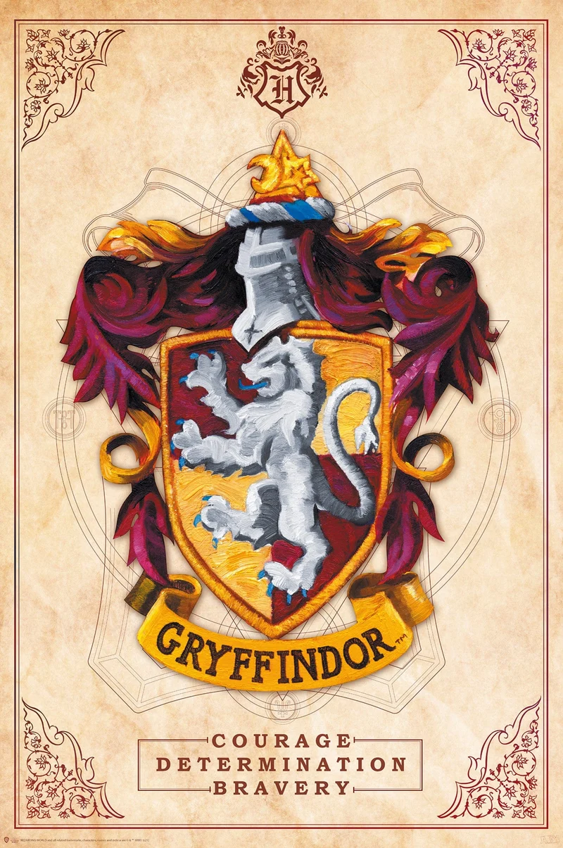 Poster Harry Potter - Gryffindor 61x91,5cm