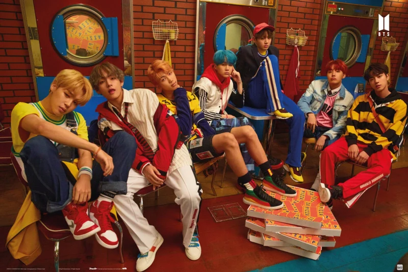 Poster BTS - Pizza 91,5x61cm