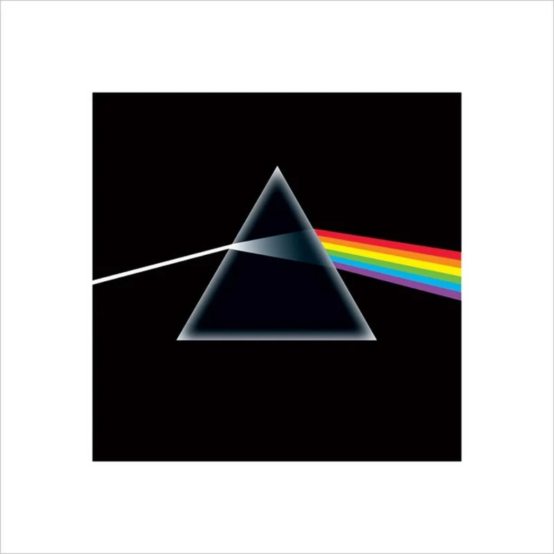 Kunstdruck Pink Floyd 40x40cm