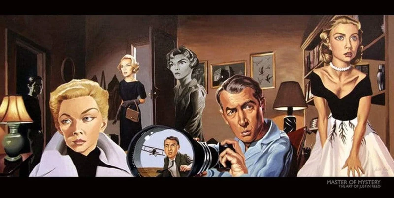 Kunstdruck Master of Mystery - The Art of Justin Reed 100x50cm
