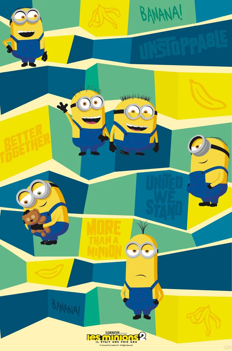 Poster Minions - Minions - everywhere 61x91,5cm