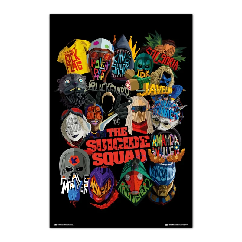 Poster DC Comics - Suicide Squad - Graphics 61x91,5cm