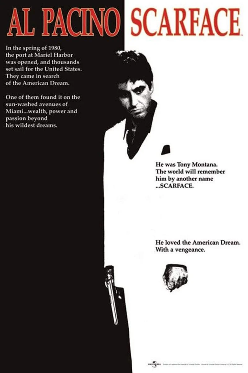 Poster Scarface - One Sheet 61x91,5cm