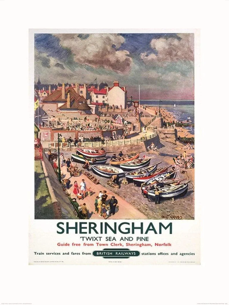 Kunstdruck Sheringham 60x80cm