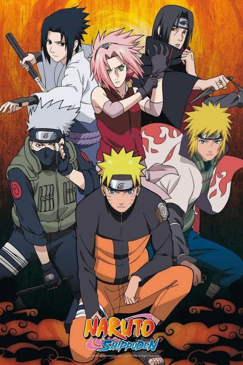 Poster Naruto Shippuden - group 61x91.5cm