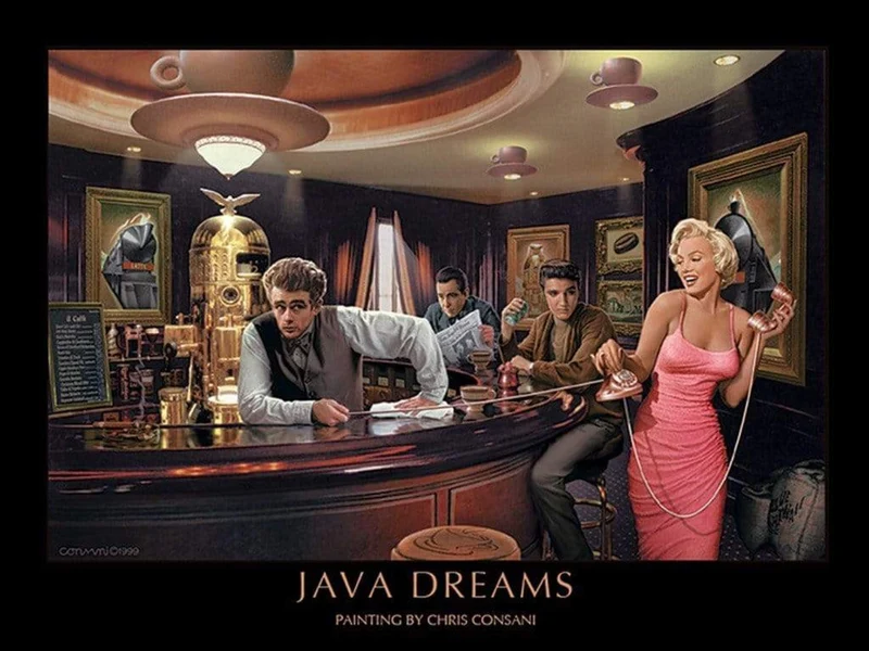 Kunstdruck Chris Consani - Java Dreams 80x60cm