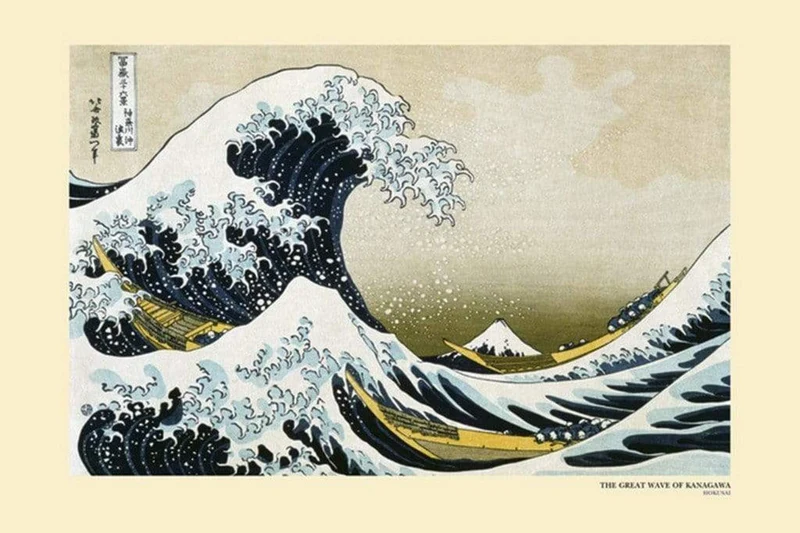 Poster Hokusai - Great Wave off Kanagawa 91,5x61cm