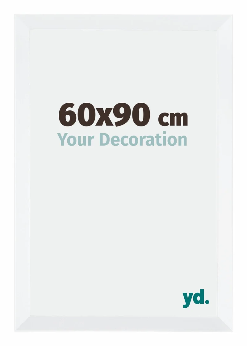 Bilderrahmen 60x90 cm - Weiss - MDF - Catania