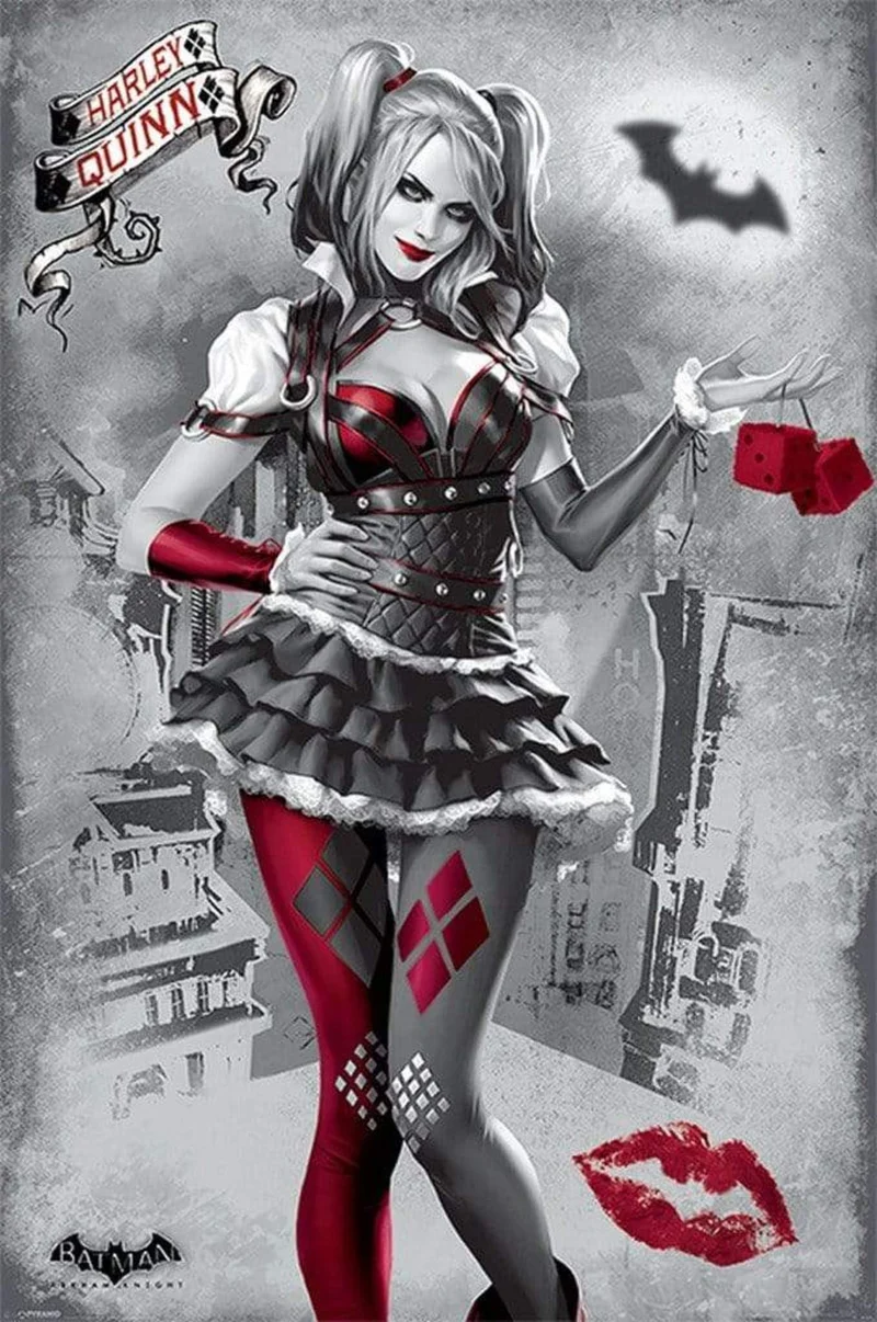 Poster Batman - Arkham Knight Harley Quinn 61x91,5cm