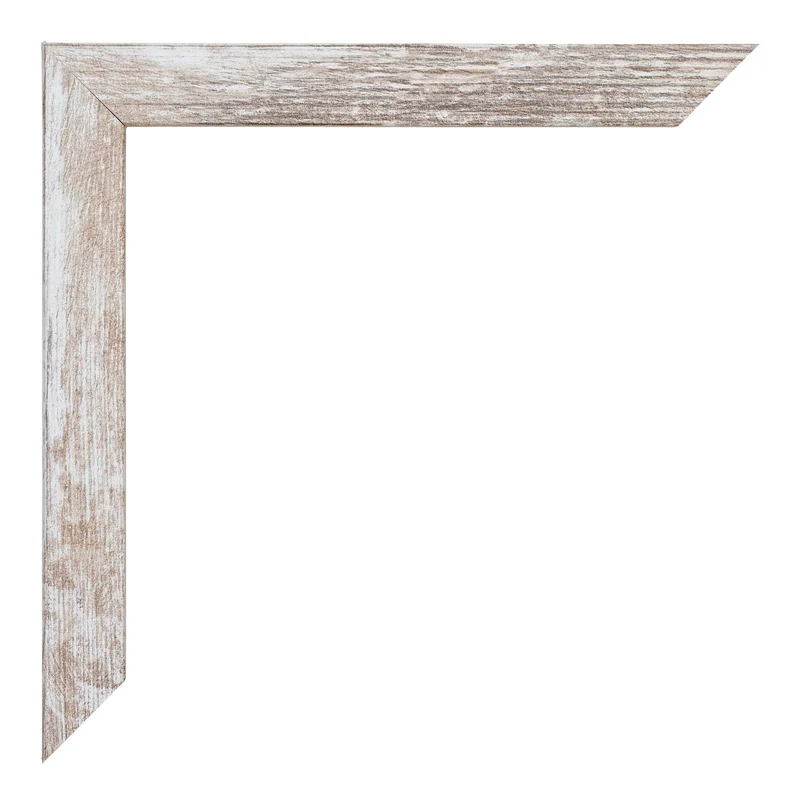Bilderrahmen A4 - 21x29,7 cm - DIN A4 White Wash - MDF - Catania