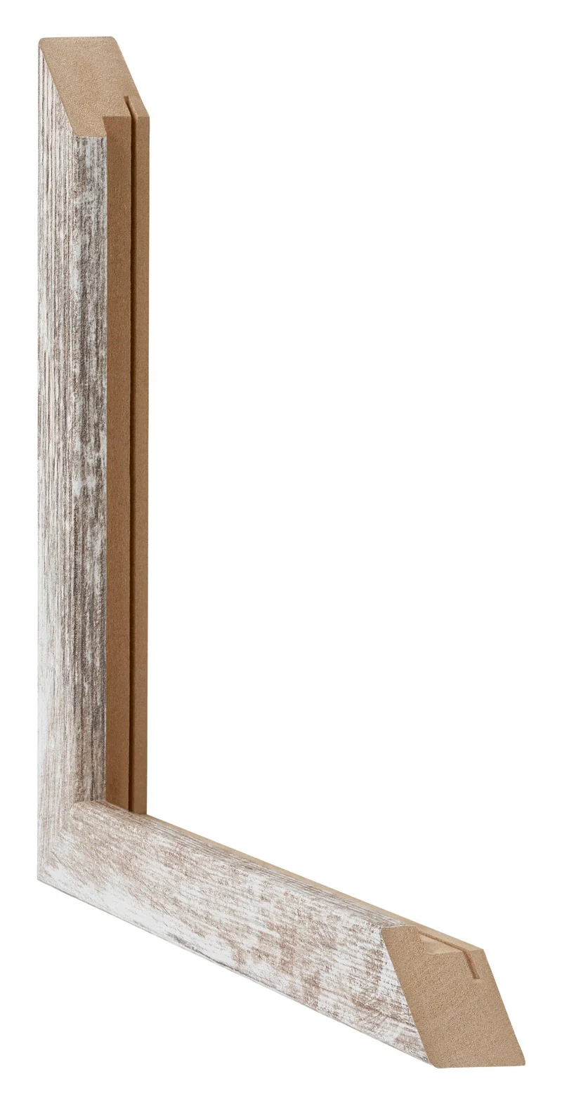 Bilderrahmen 20x20 cm - White Wash - MDF - Catania