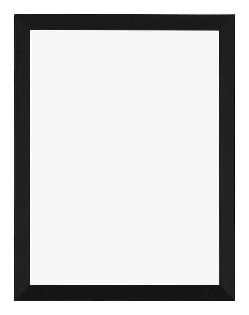 Bilderrahmen 45x60 cm - Schwarz Matt - MDF - Catania