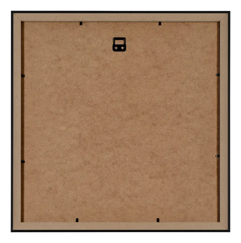 Bilderrahmen 45x45 cm - Schwarz Matt - MDF - Catania