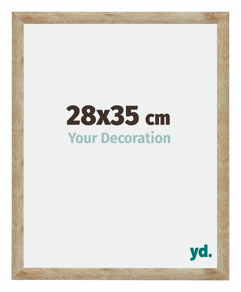 Bilderrahmen 28x35 cm - Gold - MDF - Catania