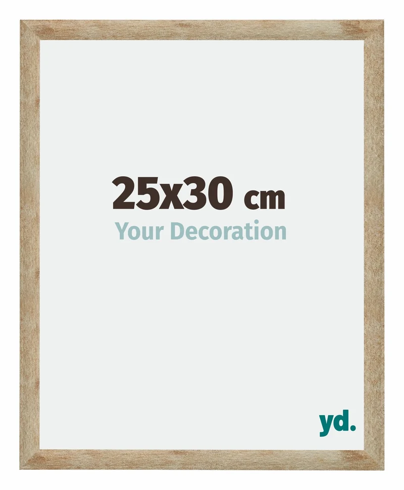 Bilderrahmen 25x30 cm - Gold - MDF - Catania