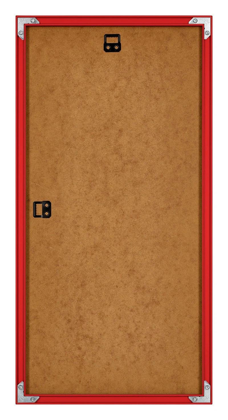Bilderrahmen 30x60 cm - Ferrari Rot - Aluminium - New York