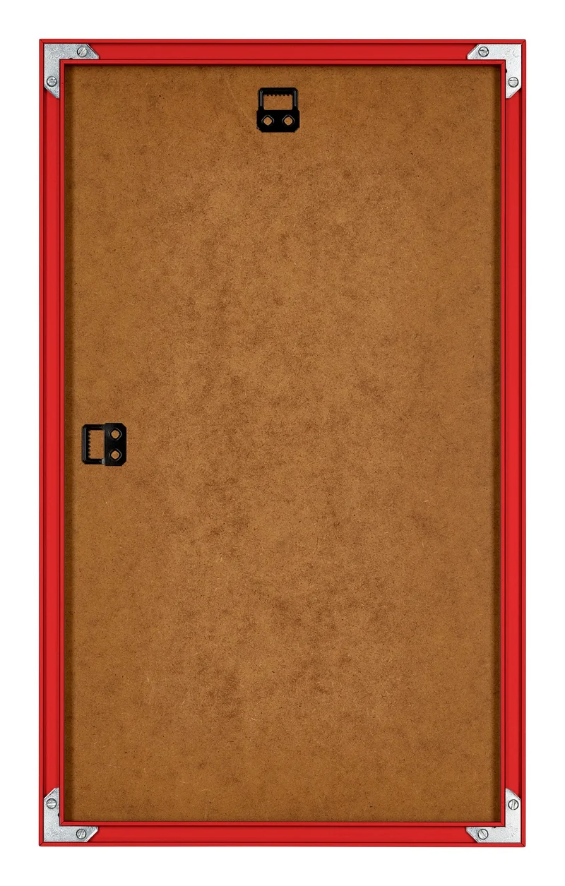Bilderrahmen 30x50 cm - Ferrari Rot - Aluminium - New York