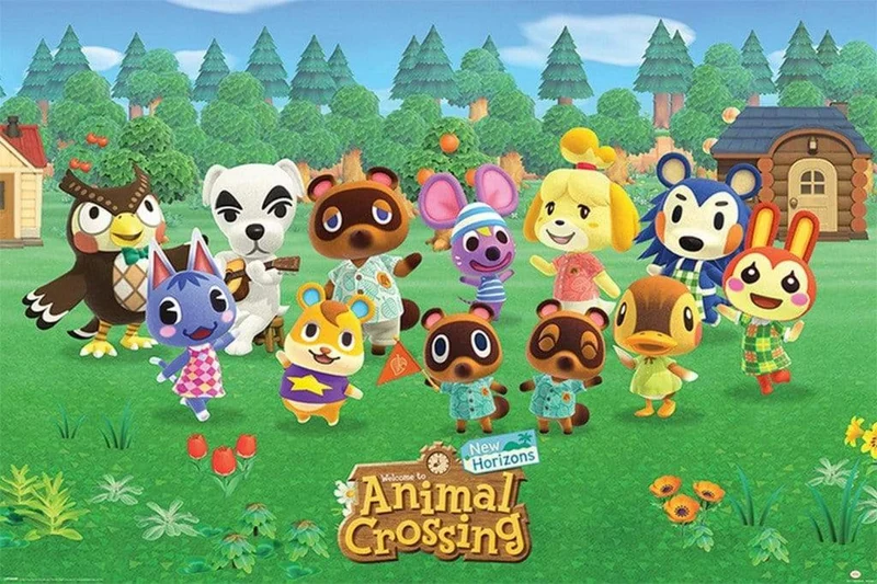 Poster Animal Crossing - Lineup 91,5x61cm