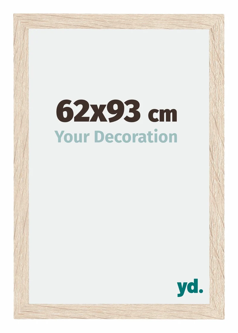Bilderrahmen 62x93 cm - Eiche - MDF - Catania